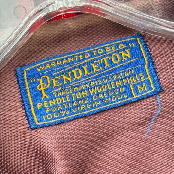 Pendleton Red and Green Plaid Blazer - Picture 2 of 6